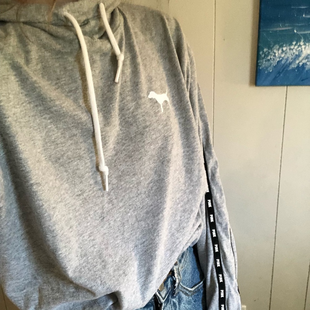 Gray hoodie from PINK